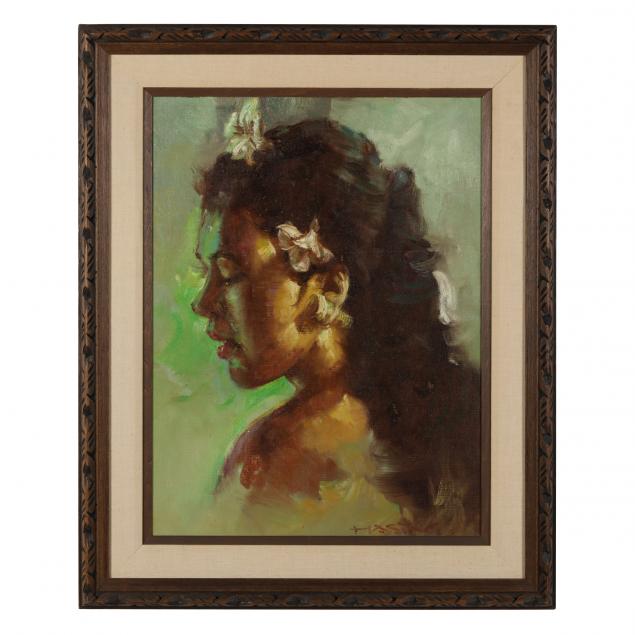 hasim-indonesian-1921-1982-woman-in-profile