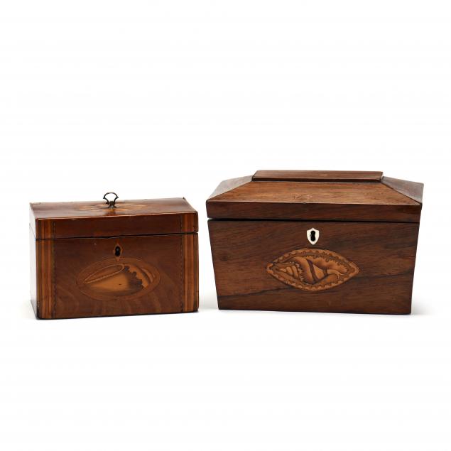 two-george-iii-mahogany-pictorial-inlaid-tea-caddies