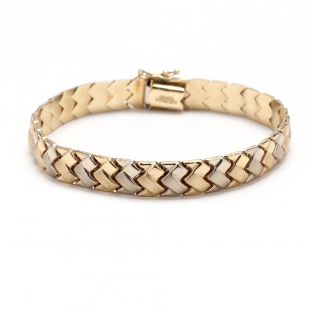 bi-color-gold-bracelet-aurafin