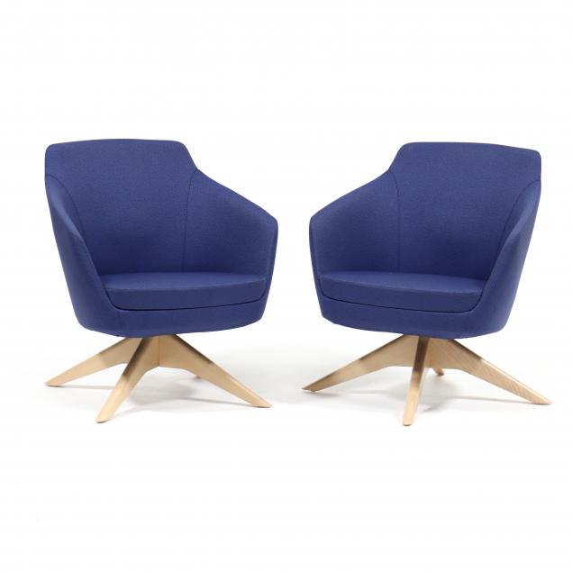 pair-of-modernist-swivel-club-chairs
