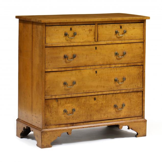 southern-custom-birdseye-maple-chest-of-drawers