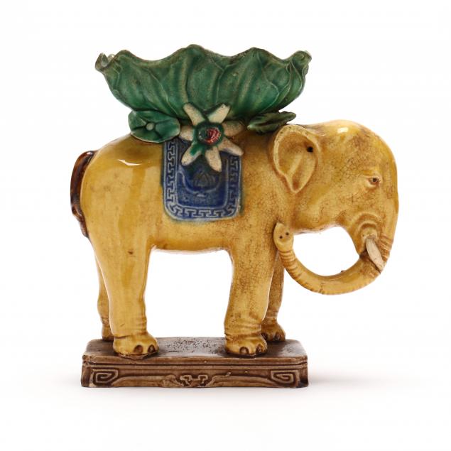a-chinese-porcelain-elephant-sculpture