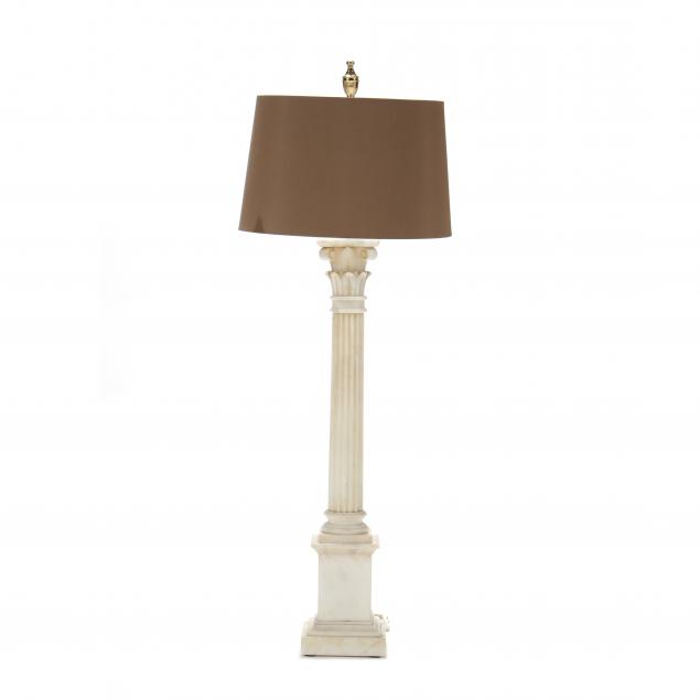 tall-carved-and-polished-marble-column-table-lamp