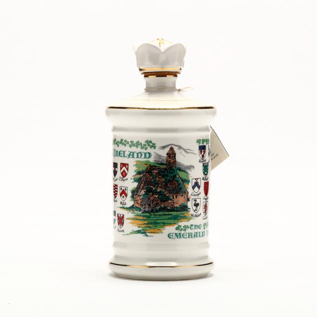 old-commonwealth-bourbon-whiskey-in-sons-of-erin-ii-porcelain-decanter