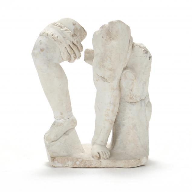 roman-style-statue-fragment-depicting-the-child-hercules