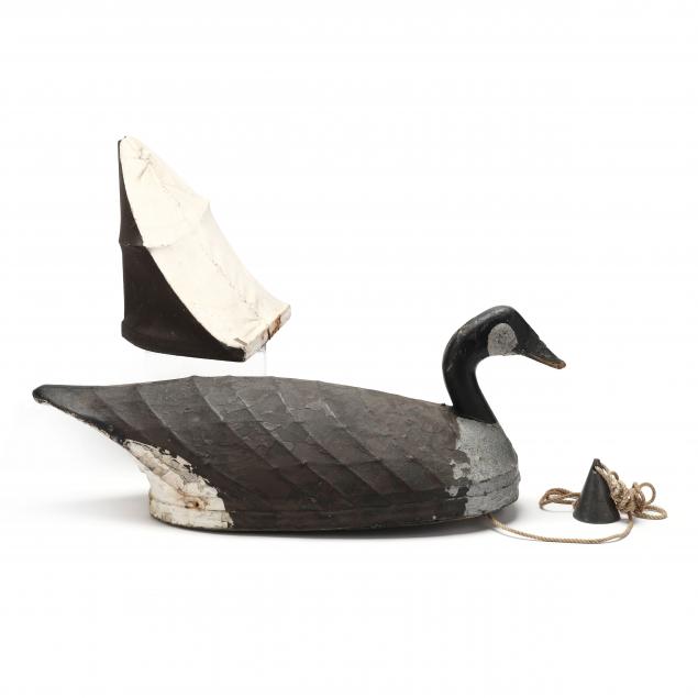 two-vintage-canvas-wrapped-goose-decoys