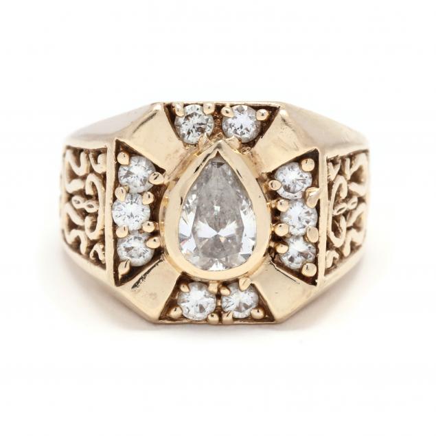 gent-s-gold-and-diamond-ring