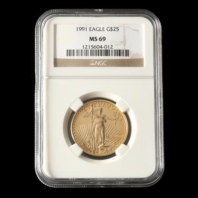 1991-25-gold-american-eagle-bullion-coin-ngc-ms69
