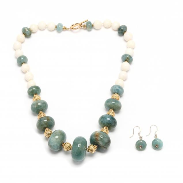 green-beryl-and-coral-bead-necklace-with-earrings