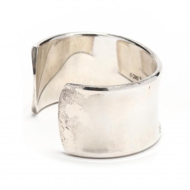 Sterling Silver 1837 Cuff Bracelet, Tiffany & Co. (Lot 2143 - Estate ...