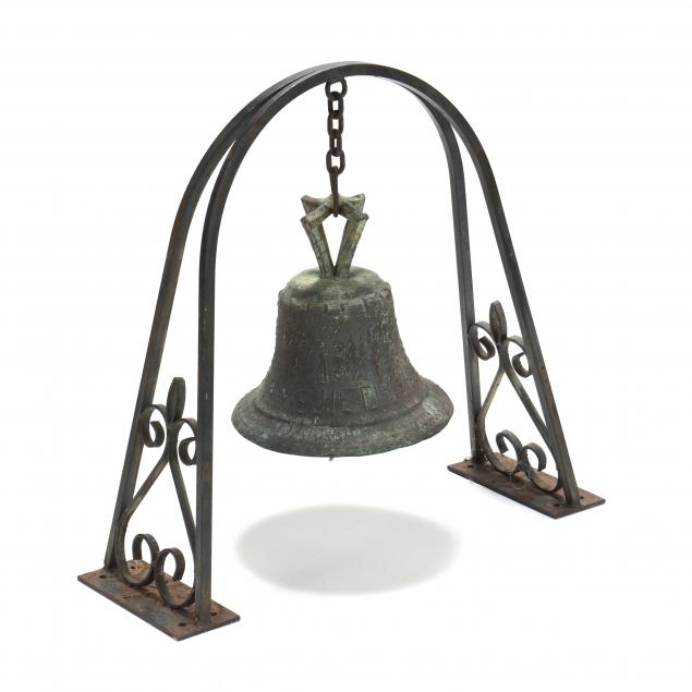 an-early-19th-century-bronze-spanish-colonial-mission-bell