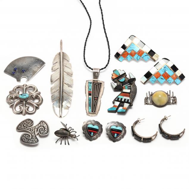 southwestern-silver-jewelry-group