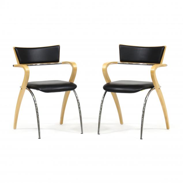 krug-pair-of-post-modern-armchairs