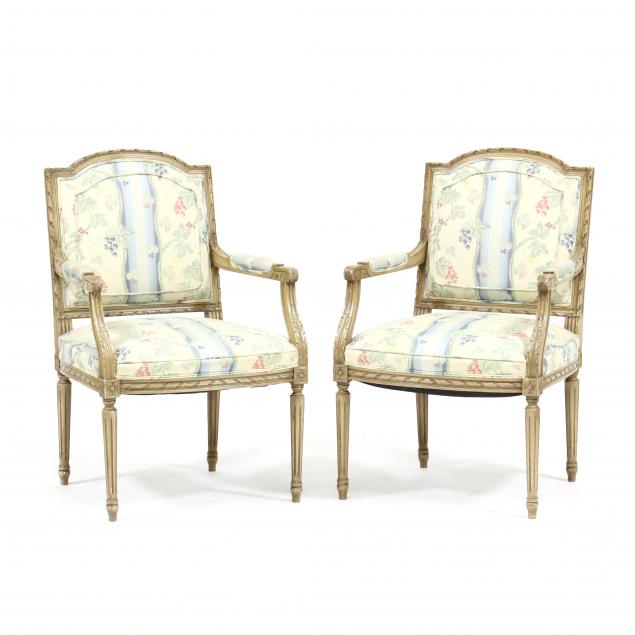 louis-xvi-style-pair-of-carved-and-painted-fauteuil