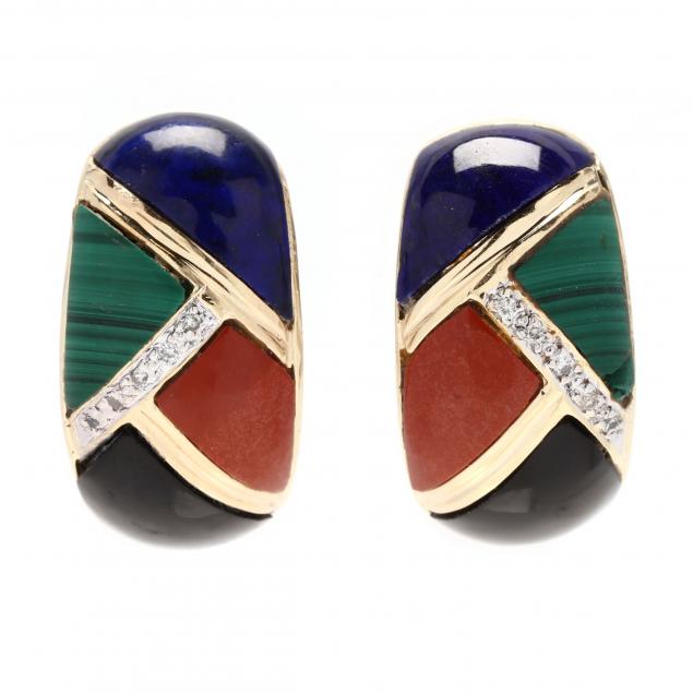 gold-and-gem-inlaid-earrings