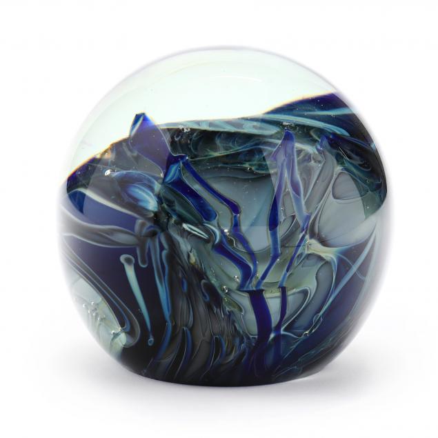 large-signed-art-glass-paperweight
