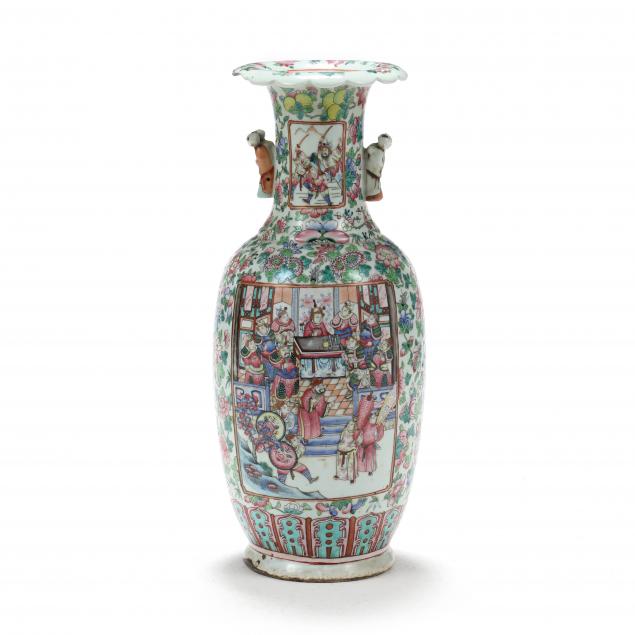 a-chinese-famille-rose-porcelain-floor-vase-with-warriors