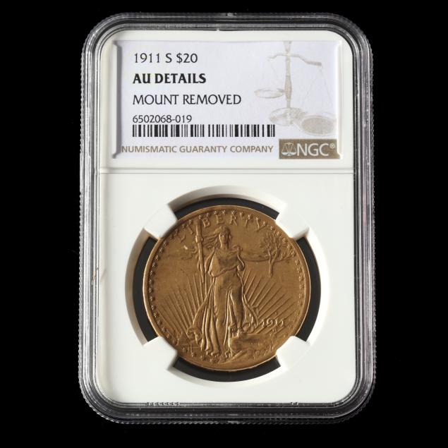 1911-s-20-saint-gaudens-gold-double-eagle-ngc-au-details-mount-removed