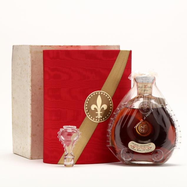At Auction: Remy Martin, Remy Martin Louis XIII and Baccarat Bottle SEALED