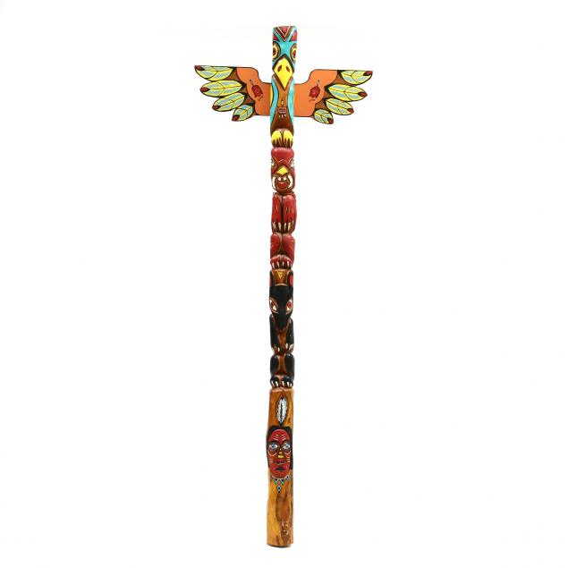 vintage-cherokee-carved-and-painted-totem