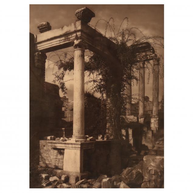 vintage-photograph-of-classical-ruins