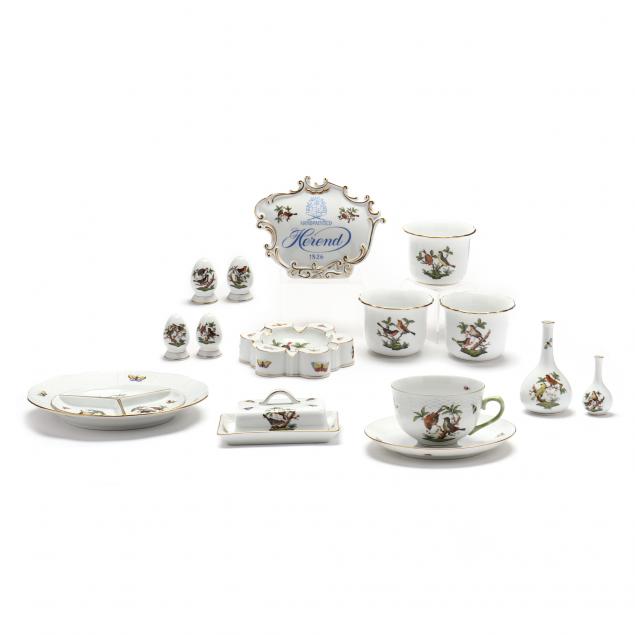 herend-i-rothschild-bird-i-porcelain-dining-accessories