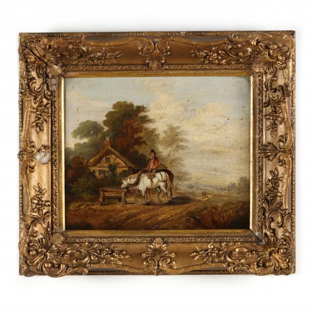 circle-of-george-morland-british-1762-63-1804-a-country-road-with-traveler