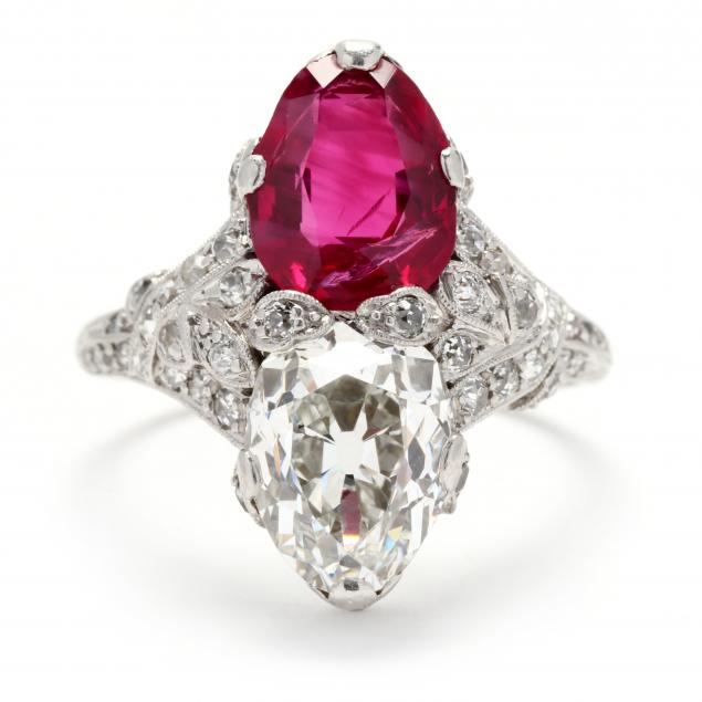 art-deco-platinum-burmese-ruby-and-diamond-ring