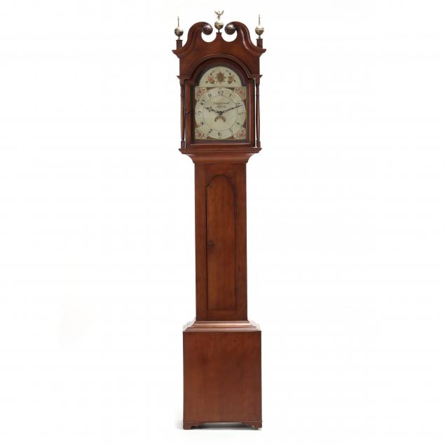 pennsylvania-chippendale-cherry-tall-case-clock-david-gobrecht-1798-1817