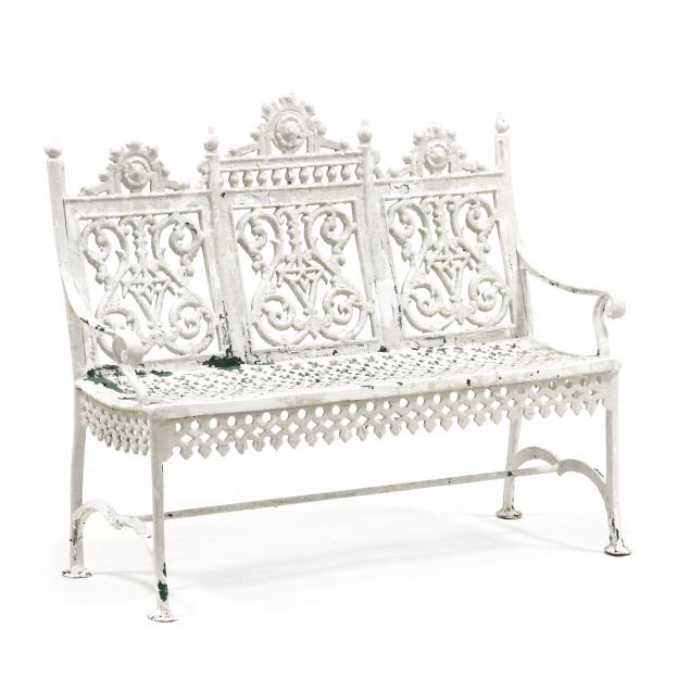 manner-of-peter-timmes-cast-aluminum-garden-bench