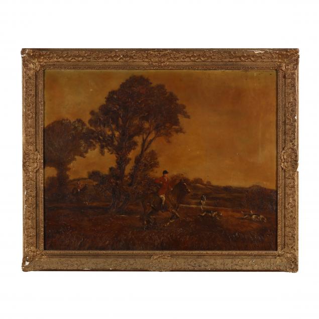 antique-fox-hunting-landscape-painting
