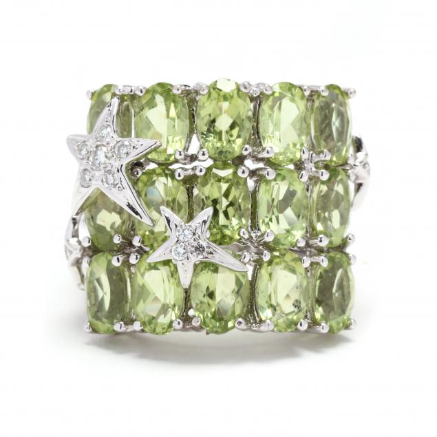 white-gold-and-gem-set-ring