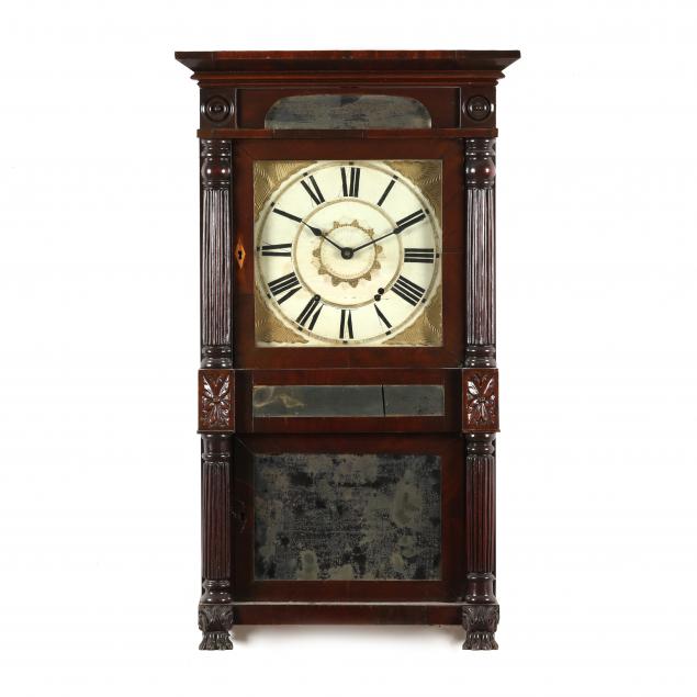 american-classical-looking-glass-shelf-clock-by-jerome-darrow