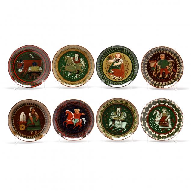 set-of-eight-schweizer-heimatwerk-folk-pottery-plates