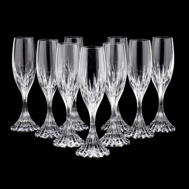 nine-baccarat-crystal-i-massena-i-champagne-stems