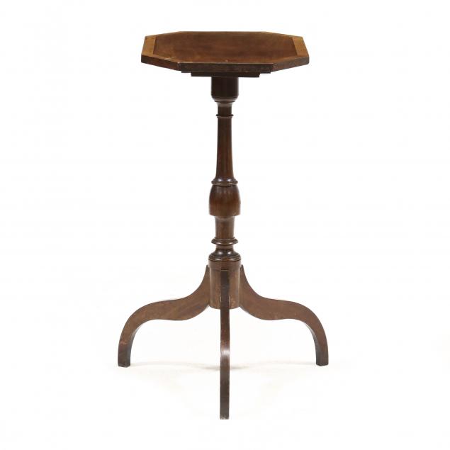 federal-mahogany-inlaid-tilt-top-candlestand