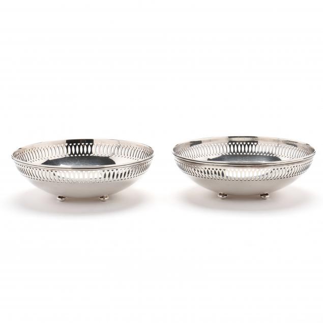A Pair of Tiffany & Co. Sterling Silver Bowls (Lot 2020 - Fine Silver ...