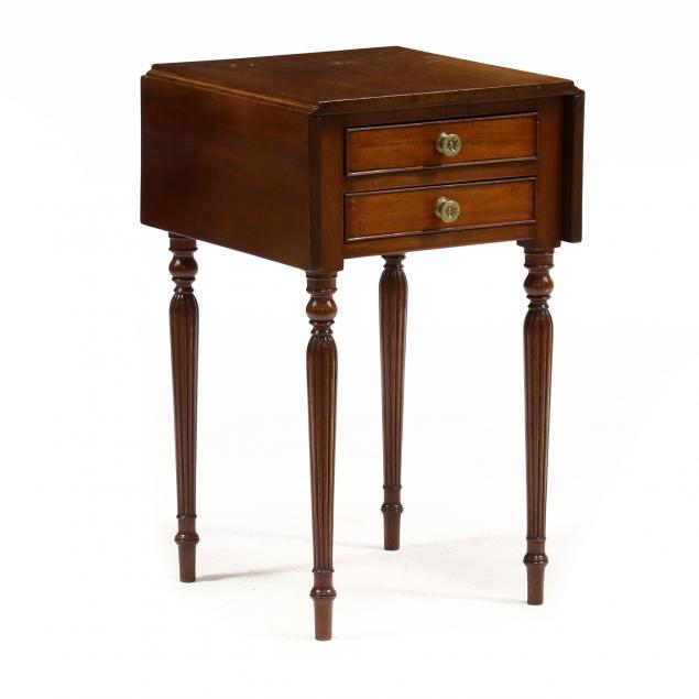 new-england-federal-mahogany-drop-leaf-side-table