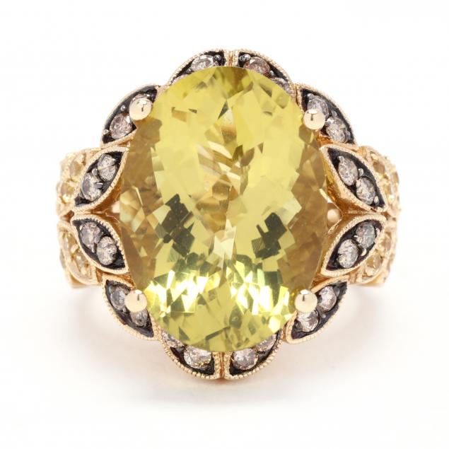 Gold and Gem-Set Ring, Le Vian (Lot 2233 - Luxury Accessories & Jewelry ...