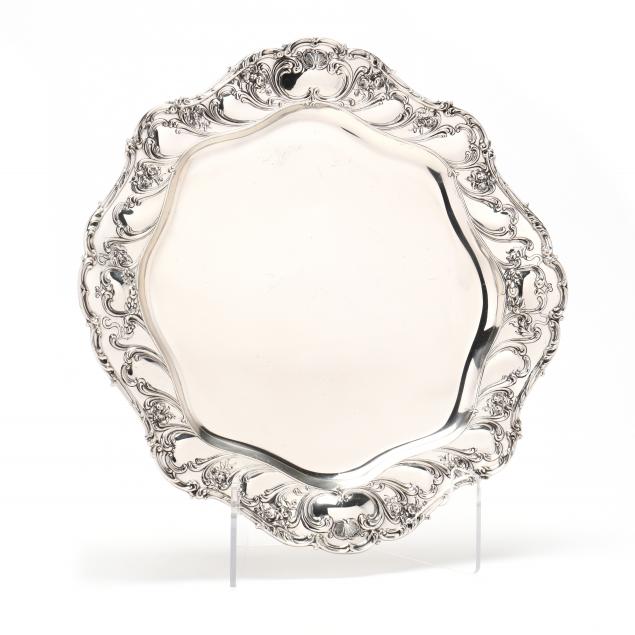 a-gorham-i-chantilly-grand-i-sterling-silver-round-serving-tray
