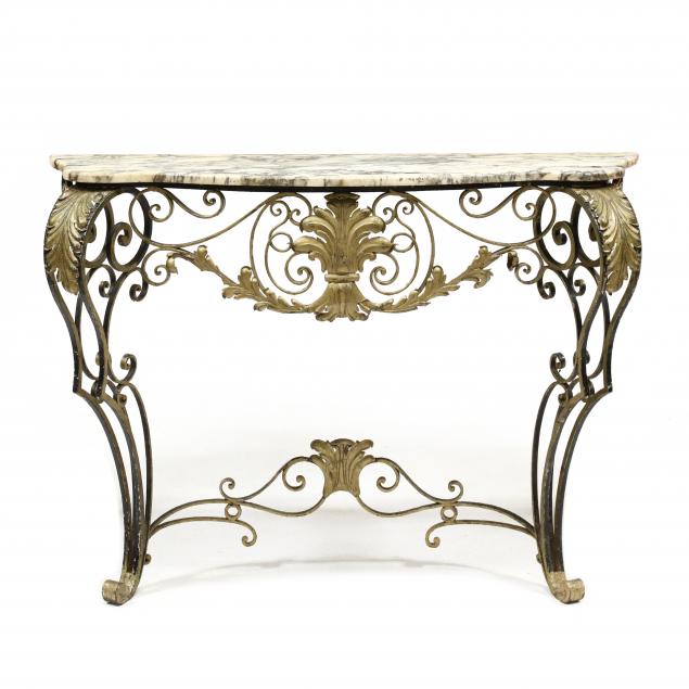 vintage-italian-marble-and-iron-console-table