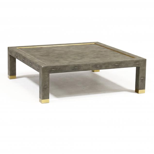 modern-history-faux-shagreen-coffee-table