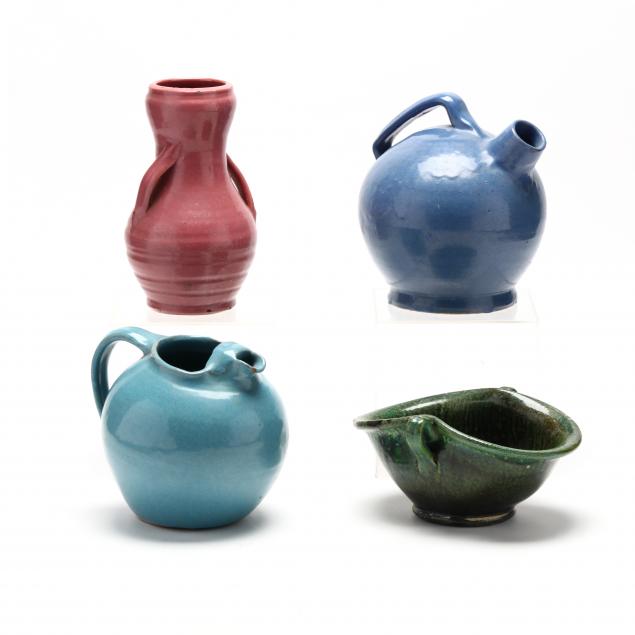 four-nc-pottery-vessels