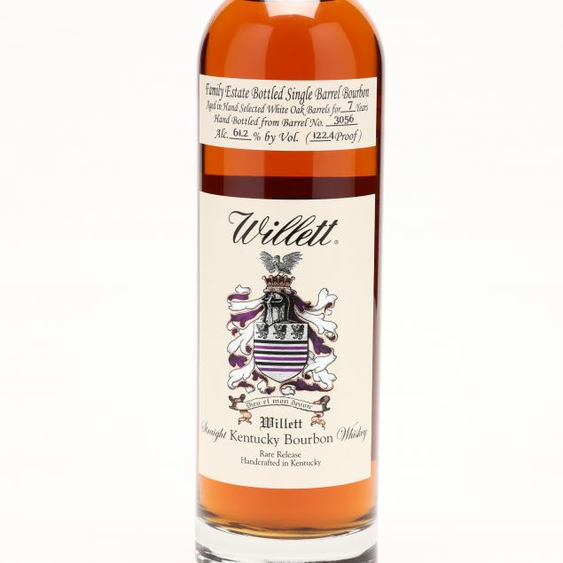 Willett Kentucky Straight Bourbon Whiskey (Lot 1093 - Rare SpiritsDec 1 ...