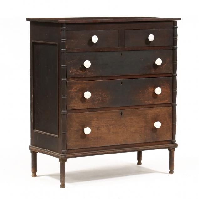 north-carolina-late-federal-walnut-chest-of-drawers