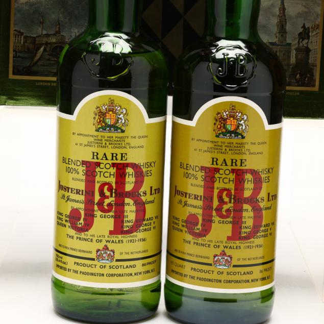 J&B Justerini & Brooks Rare Blended Scotch Whisky (Lot 1195 - Rare ...