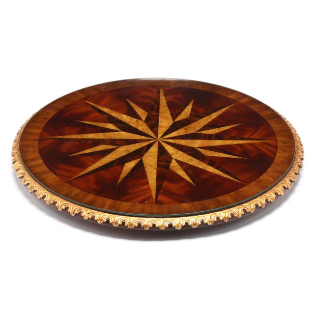 maitland-smith-inlaid-and-gilt-lazy-susan