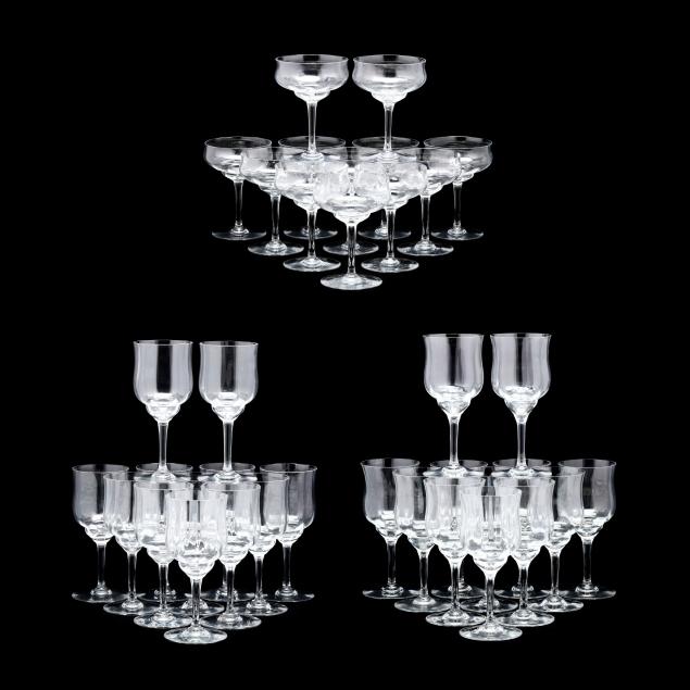 36-piece-set-of-baccarat-i-capri-i-crystal-stemware