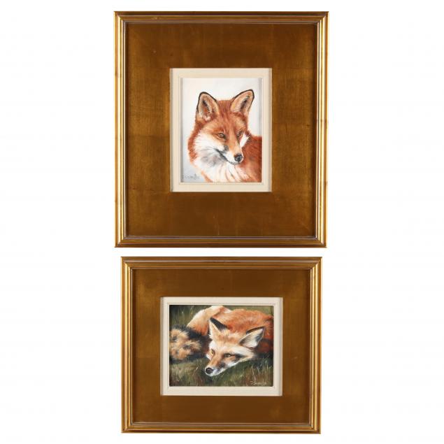 jane-casnellie-nc-pair-of-fox-portraits