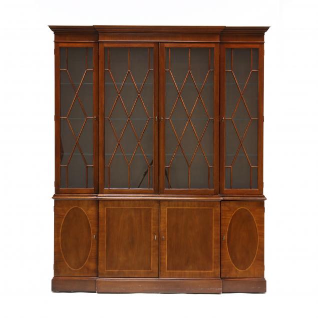 baker-historic-charleston-reproduction-inlaid-mahogany-breakfront